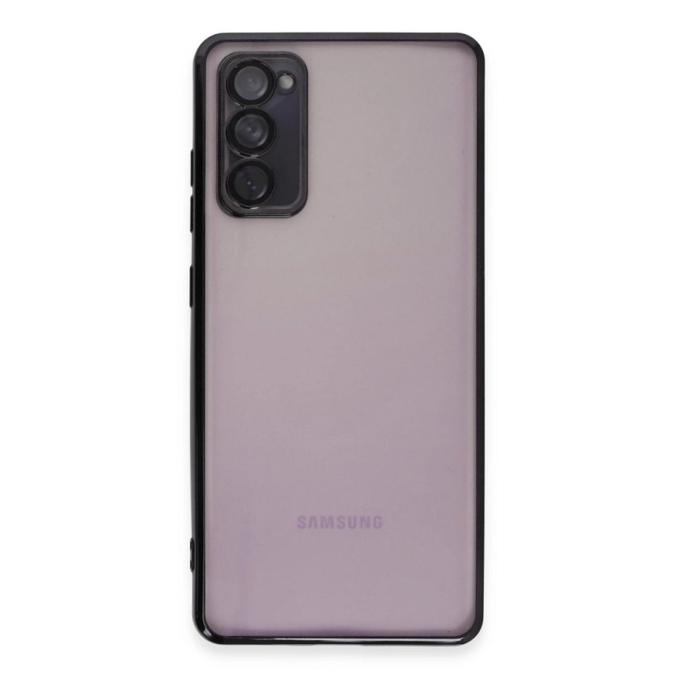 Samsung Galaxy S20 Fe Kılıf Razer Lensli Silikon - Siyah