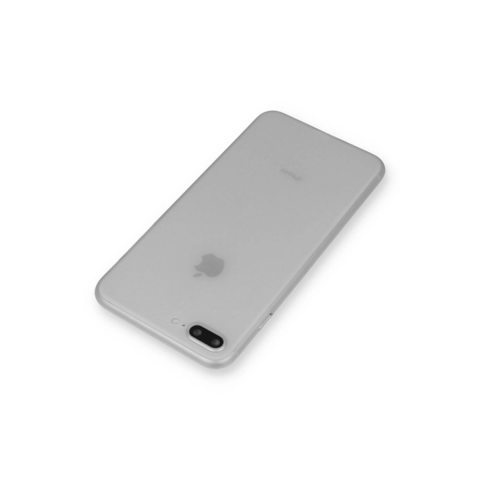 İphone 7 Plus Kılıf Pp Ultra İnce Kapak - Beyaz