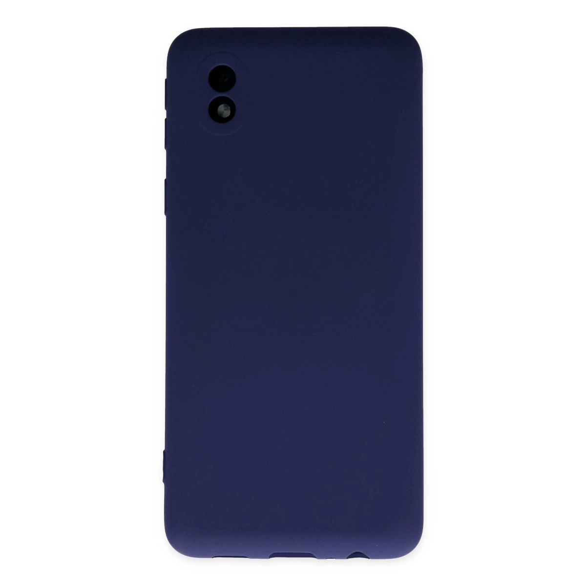 Samsung Galaxy A01 Core Kılıf Nano İçi Kadife Silikon - Lacivert