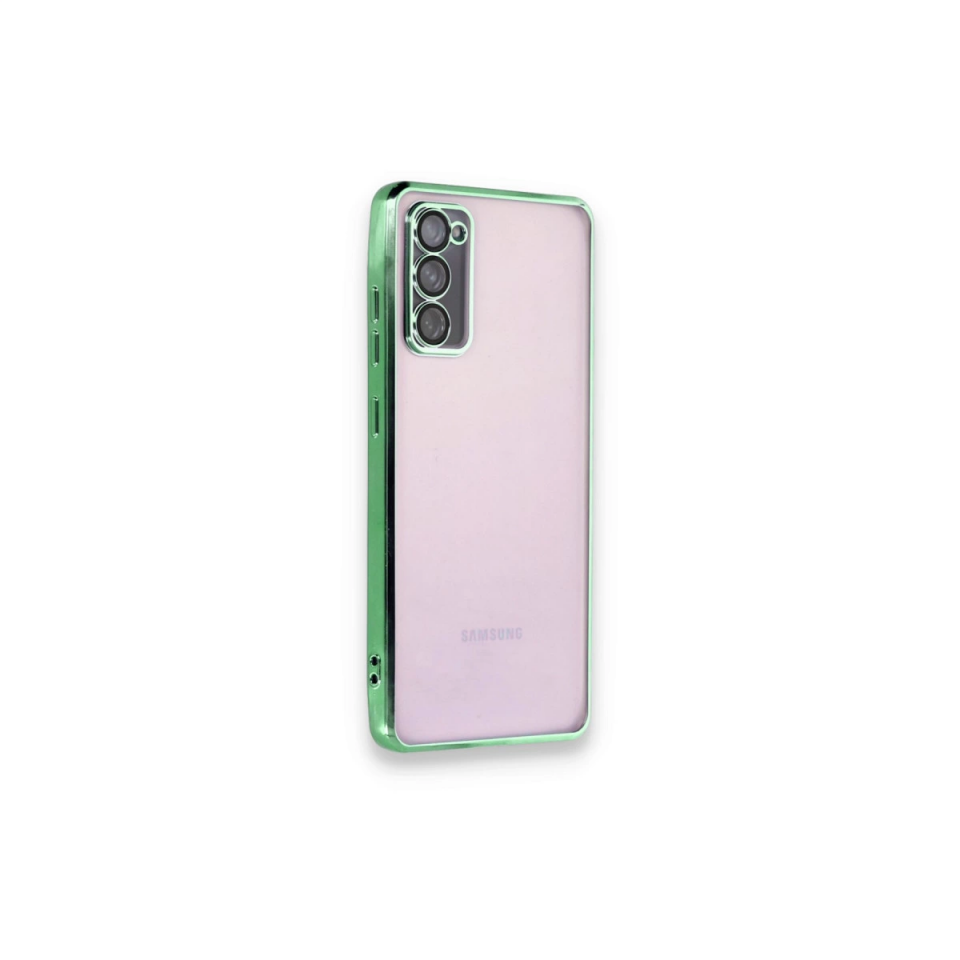 Samsung Galaxy S20 Fe Kılıf Razer Lensli Silikon - Yeşil