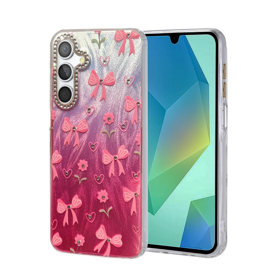Samsung Galaxy A25 5g Kılıf Blade Aynalı Desenli Kapak - Desen 3