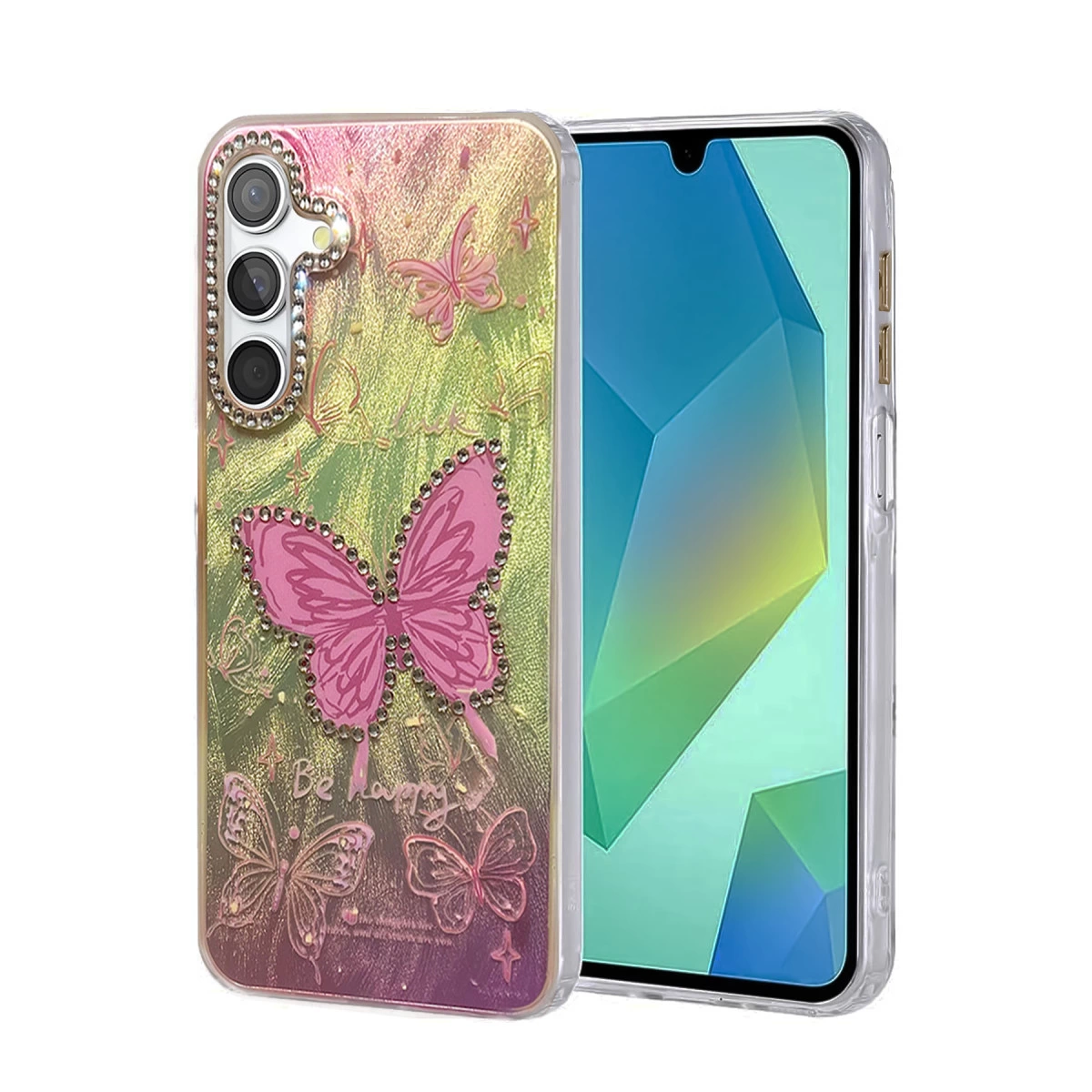 Samsung Galaxy A25 5g Kılıf Blade Aynalı Desenli Kapak - Desen 5