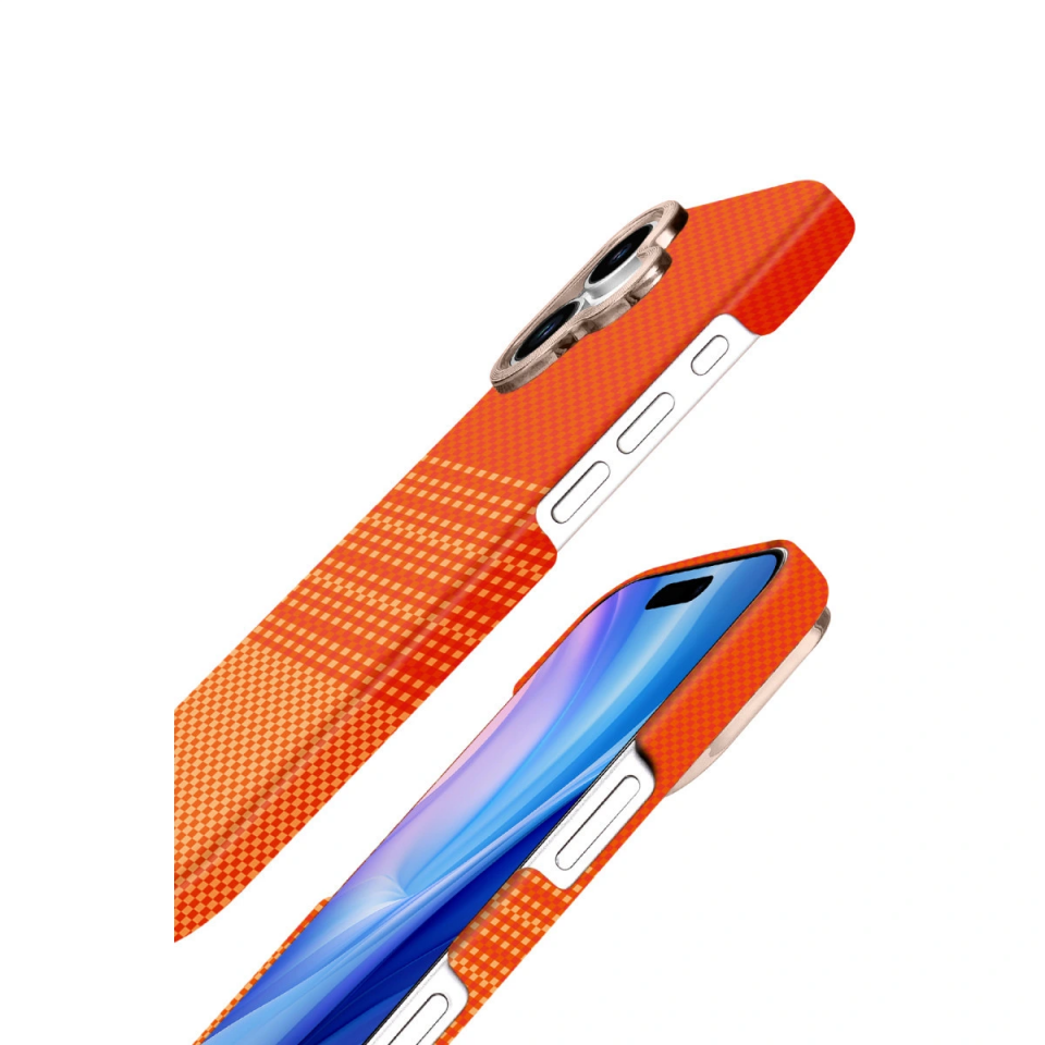 İphone 17 Vega Magsafe Kapak - Sarı