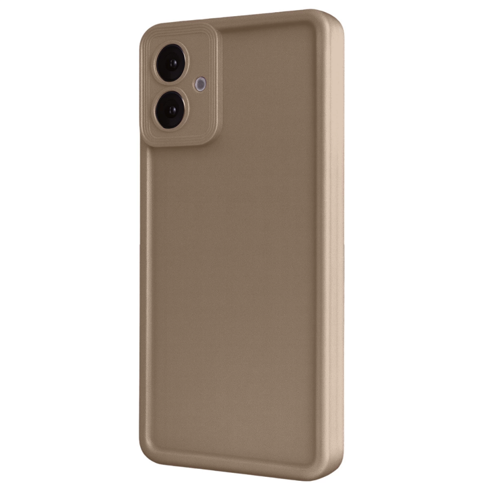 Samsung Galaxy A07 4g Viera Silikon - Kahverengi