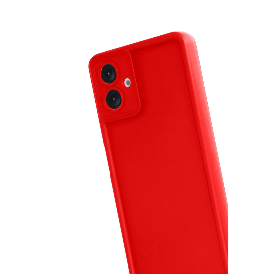 Samsung Galaxy A07 4g Viera Silikon - Kırmızı