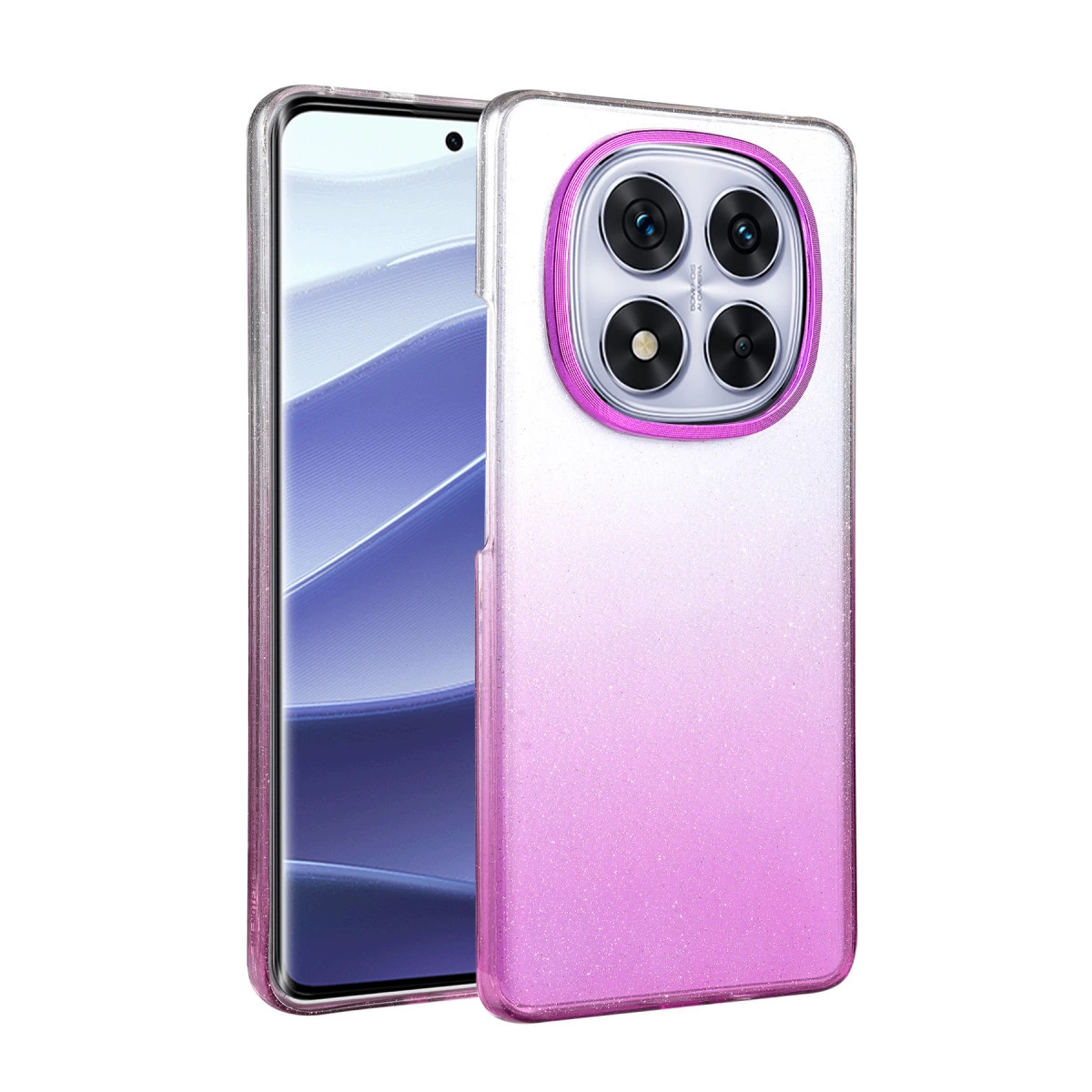 Xiaomi Redmi Note 14 Pro 4g Glossy Kapak - Mor