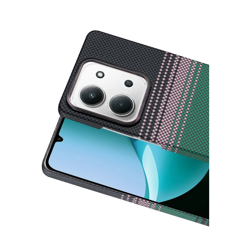 Xiaomi Redmi 15c 4g Vega Magsafe Kapak - Yeşil