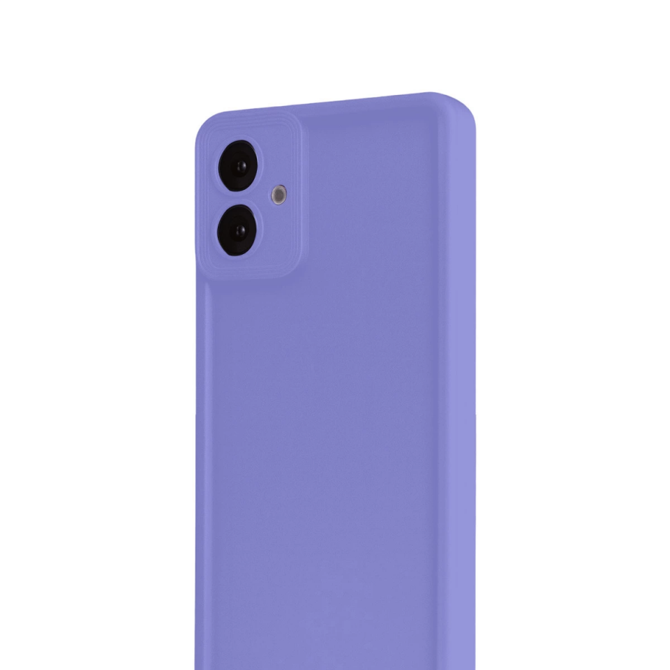 Samsung Galaxy A07 4g Viera Silikon - Lila