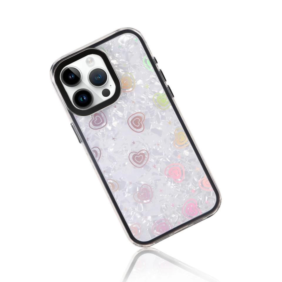 İphone 16 Pro Lumi Desenli Kapak - Siyah