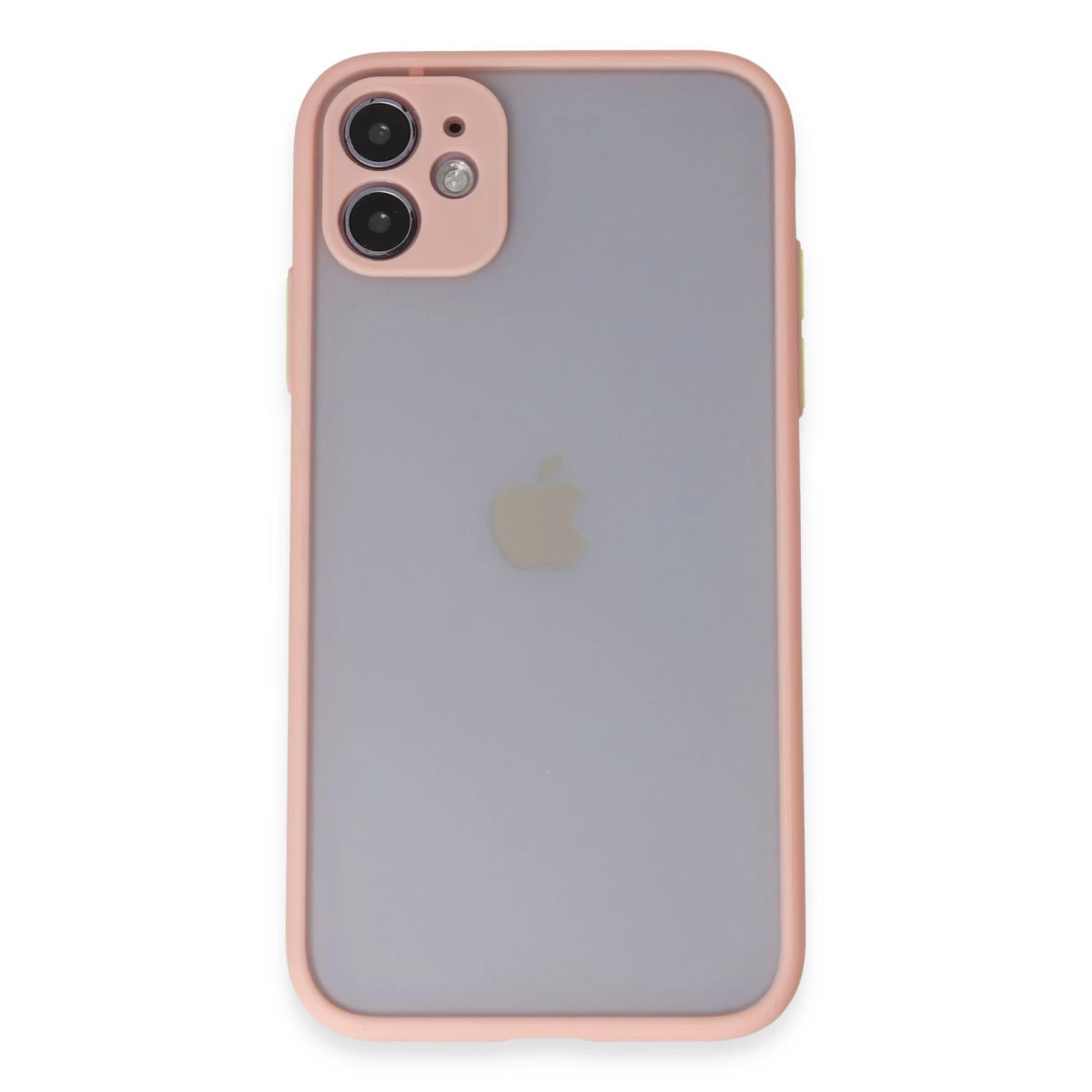 İphone 11 Kılıf Montreal Silikon Kapak - Pembe