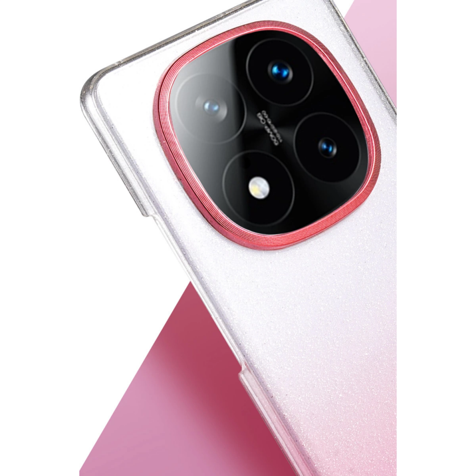 Xiaomi Redmi Note 14 Pro 5g Glossy Kapak - Pembe