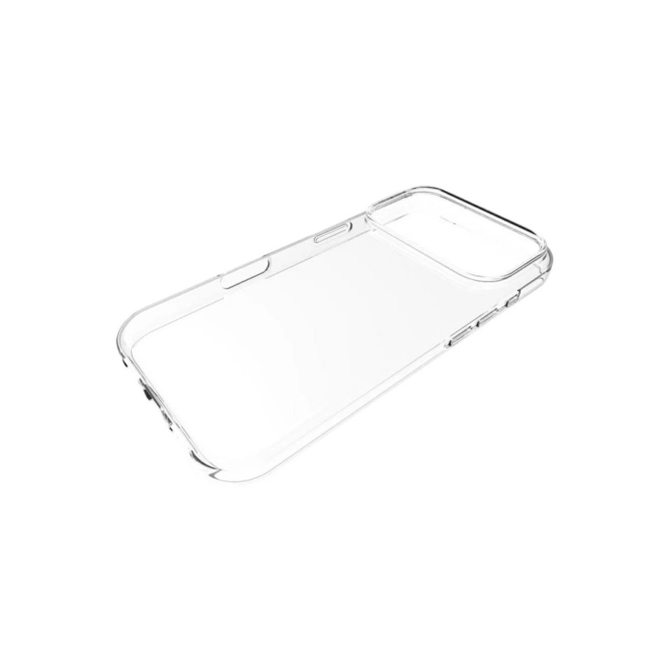 İphone 17 Pro Max Lüx Şeffaf Silikon - Şeffaf
