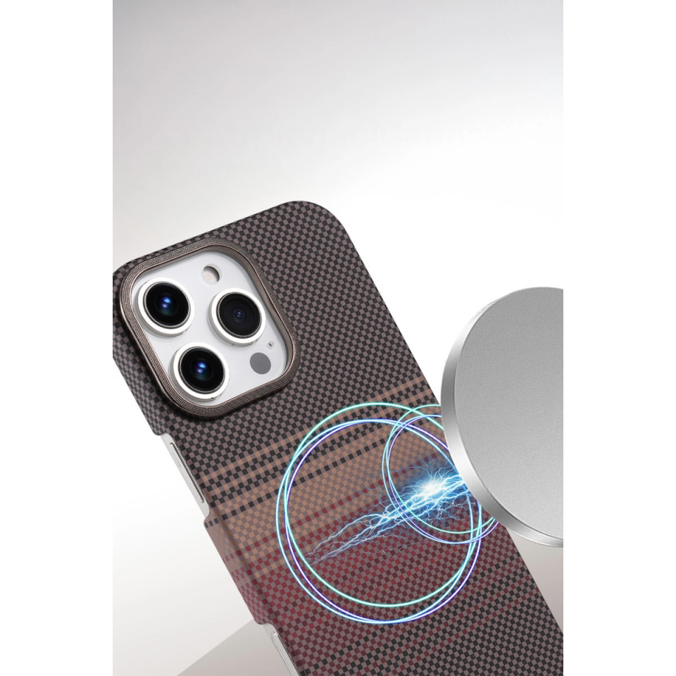 İphone 16 Pro Vega Magsafe Kapak - Yeşil