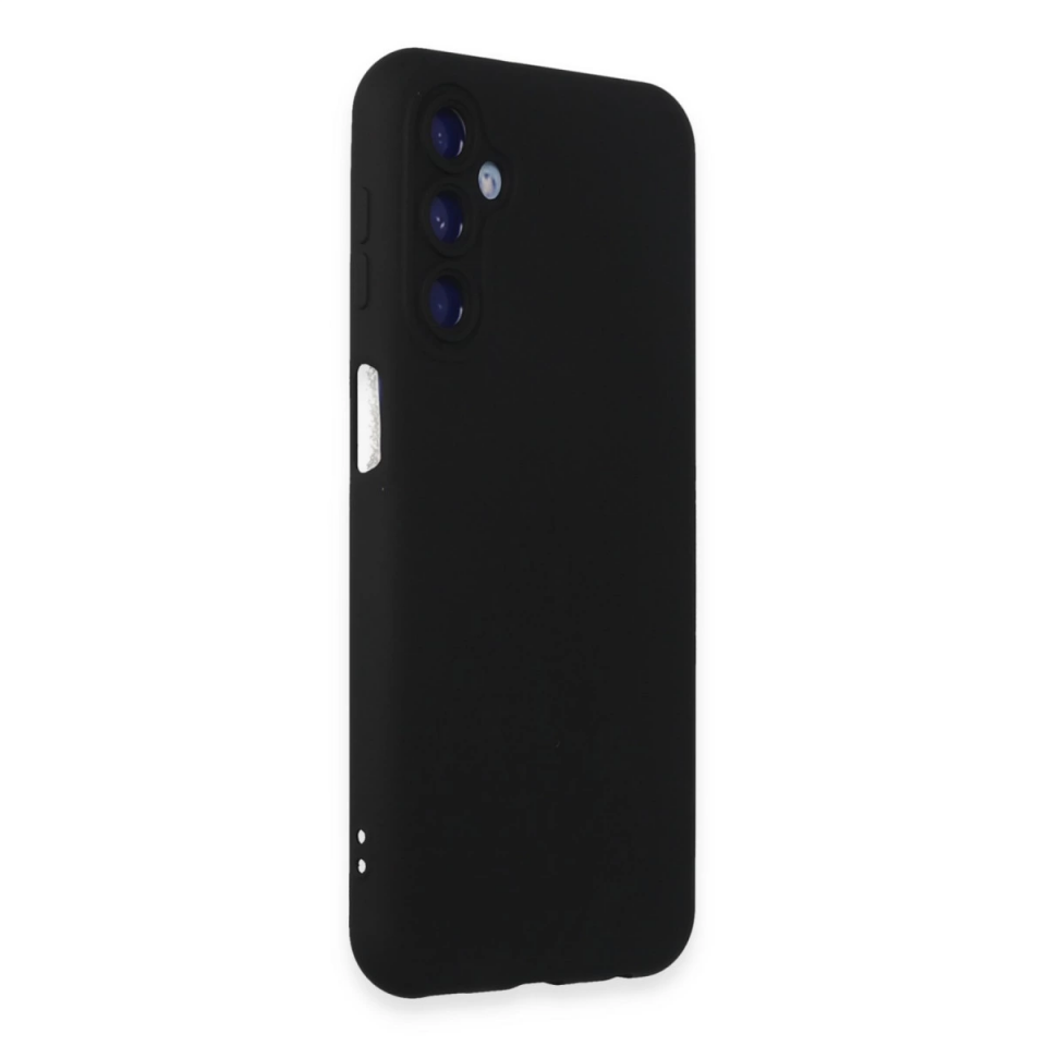 Samsung Galaxy M34 5g Kılıf Nano İçi Kadife Silikon - Siyah