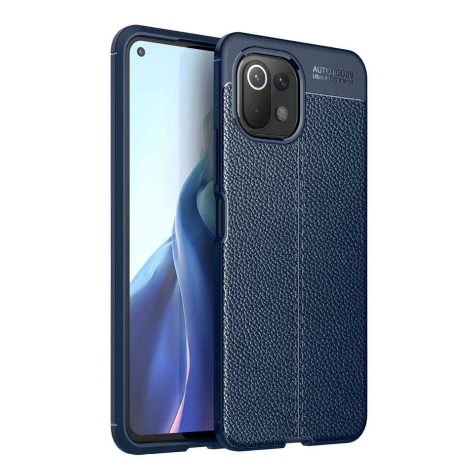 Xiaomi Mi 11 Lite Kılıf Auto Focus Kapak - Lacivert