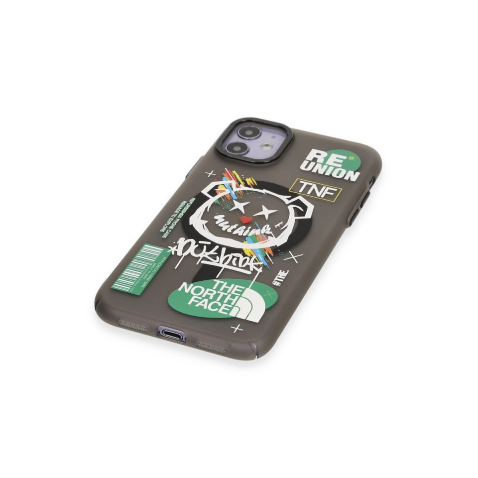 İphone 12 Kılıf Apollo Magneticsafe Desenli Kapak - Apollo Siyah - 2