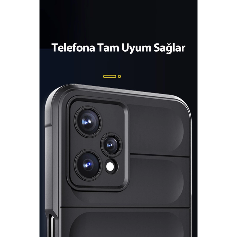 Realme 9 Pro 5g Kılıf Optimum Silikon - Kırmızı