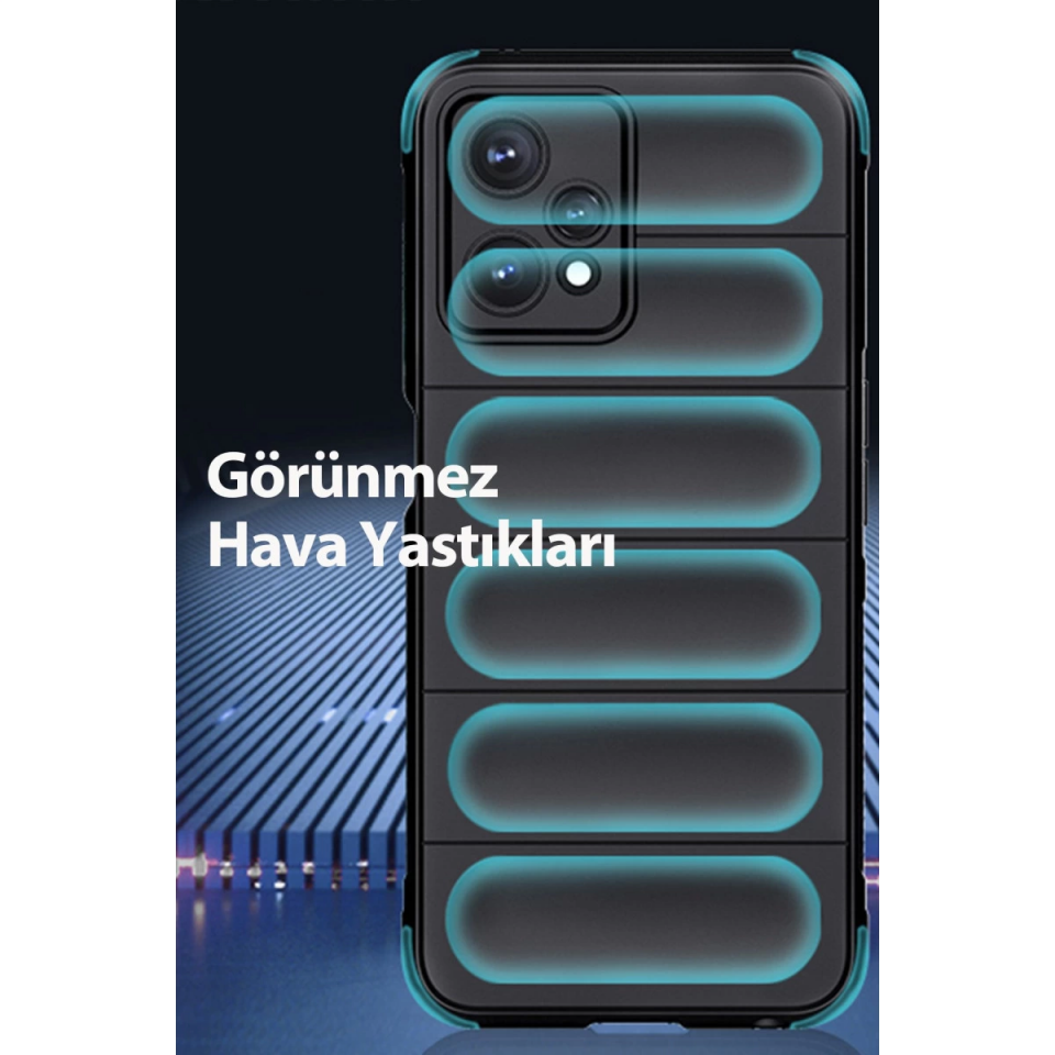 Realme 9 Pro 5g Kılıf Optimum Silikon - Kırmızı