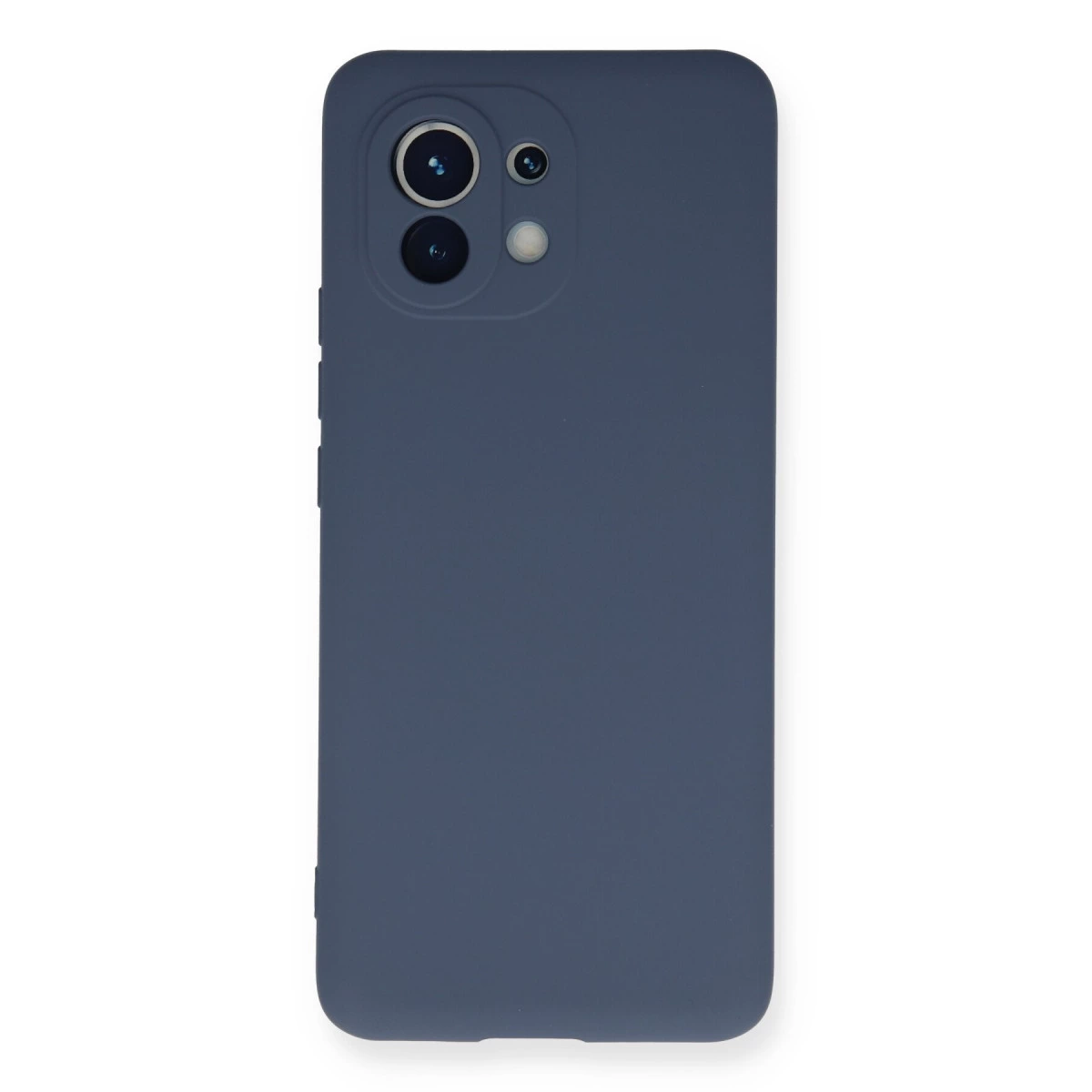 Xiaomi Mi 11 Kılıf Nano İçi Kadife Silikon - Gri