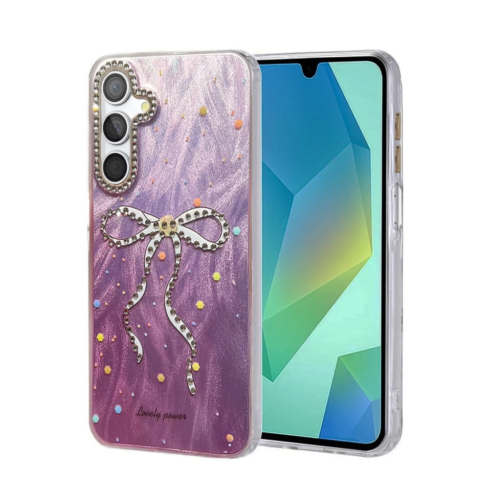 Samsung Galaxy A55 5g Kılıf Blade Aynalı Desenli Kapak - Desen 1