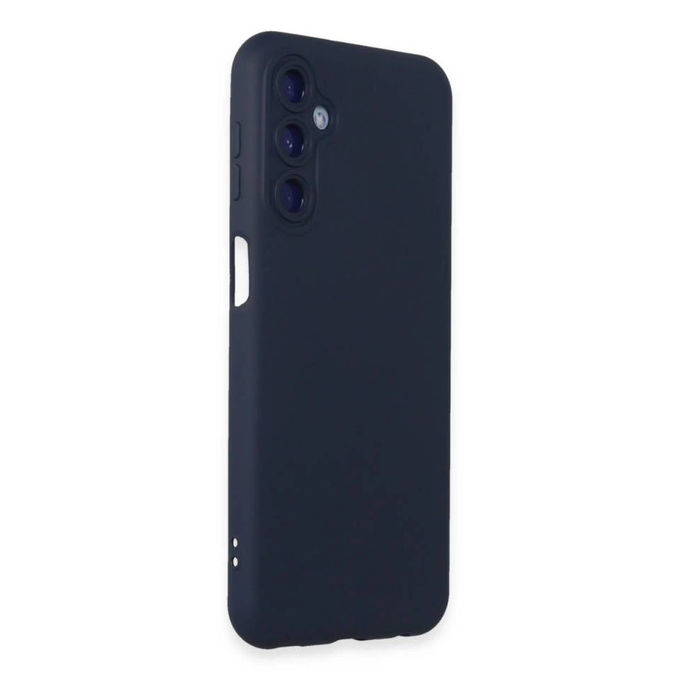 Samsung Galaxy M34 5g Kılıf Nano İçi Kadife Silikon - Lacivert