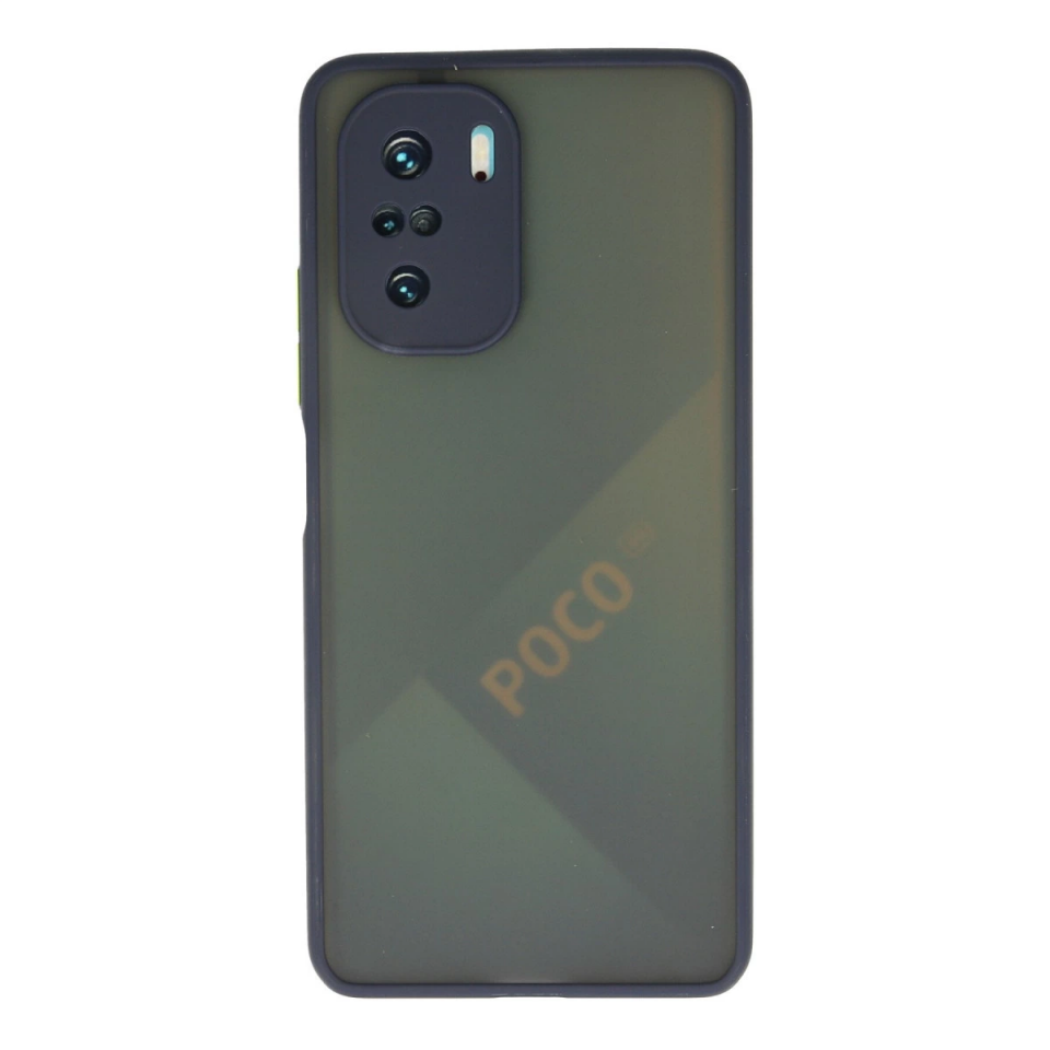 Xiaomi Poco F3 Kılıf Montreal Silikon Kapak - Lacivert