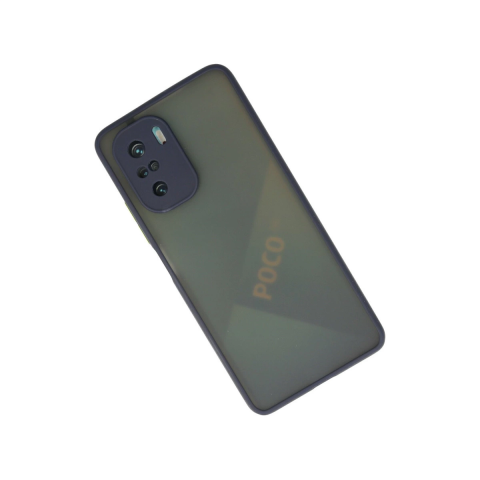 Xiaomi Poco F3 Kılıf Montreal Silikon Kapak - Lacivert
