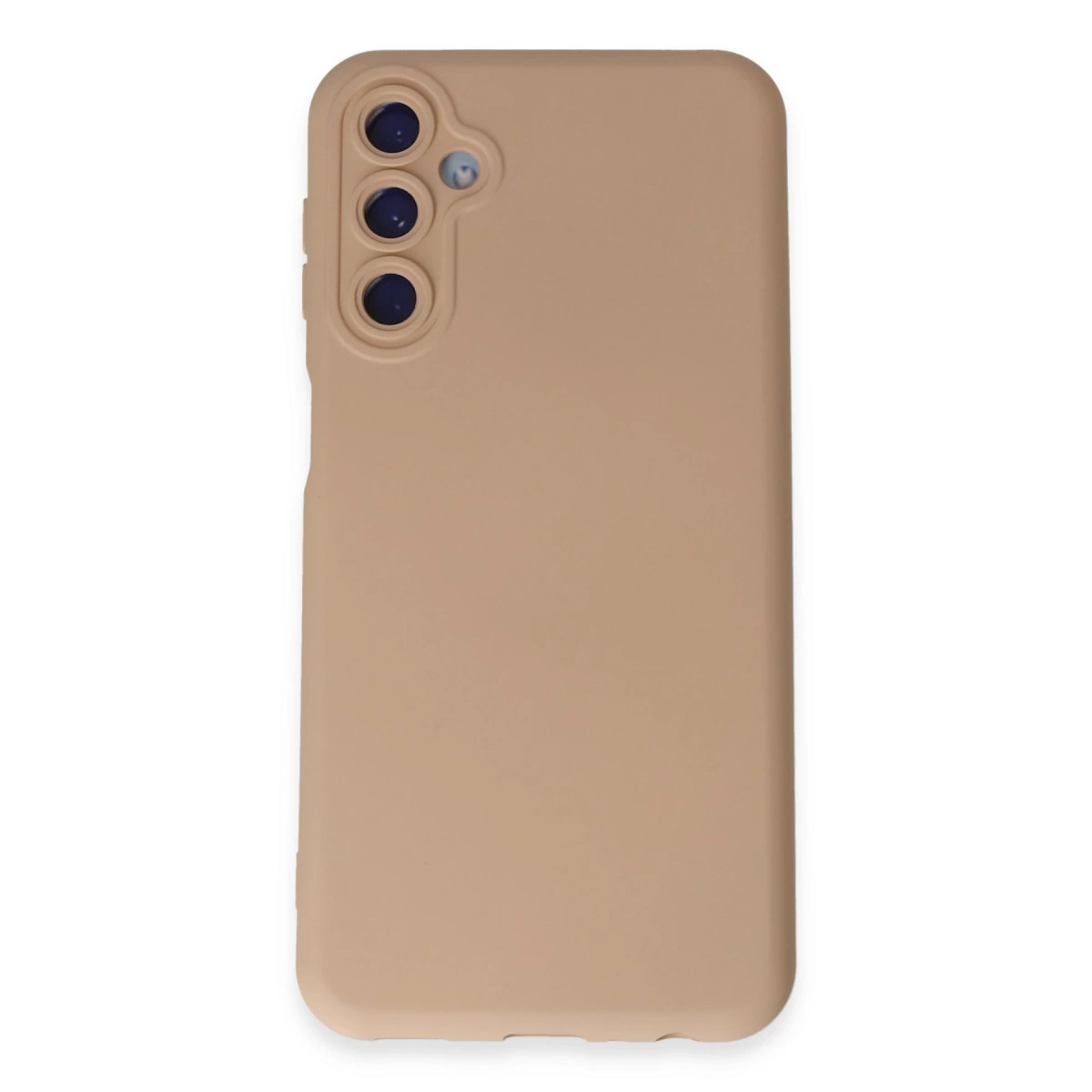 Samsung Galaxy M34 5g Kılıf Nano İçi Kadife Silikon - Pudra