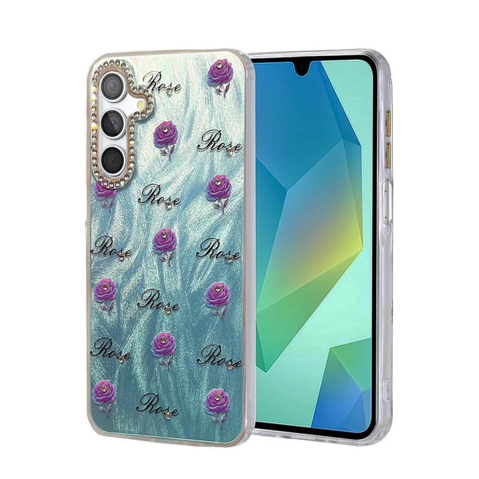 Samsung Galaxy A55 5g Kılıf Blade Aynalı Desenli Kapak - Desen 9