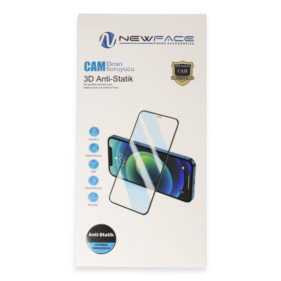 Xiaomi Mi 10t Pro 3d Antistatik Cam Ekran Koruyucu