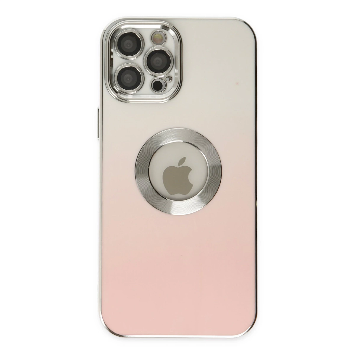 İphone 12 Pro Max Kılıf Best Silikon - Pembe
