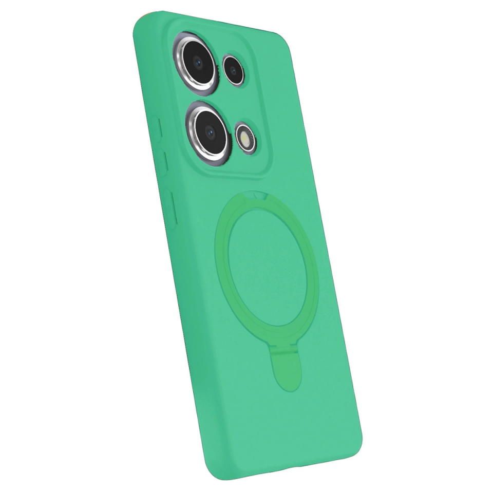 Xiaomi Redmi Note 13 Pro 4g Regal Magsafe Standlı Kapak - Yeşil