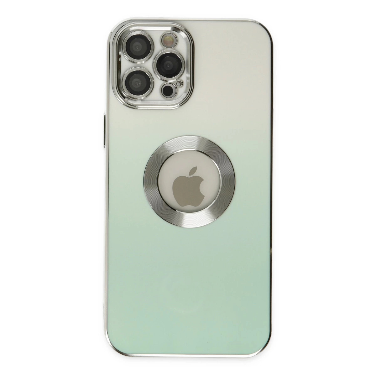 İphone 12 Pro Max Kılıf Best Silikon - Turkuaz