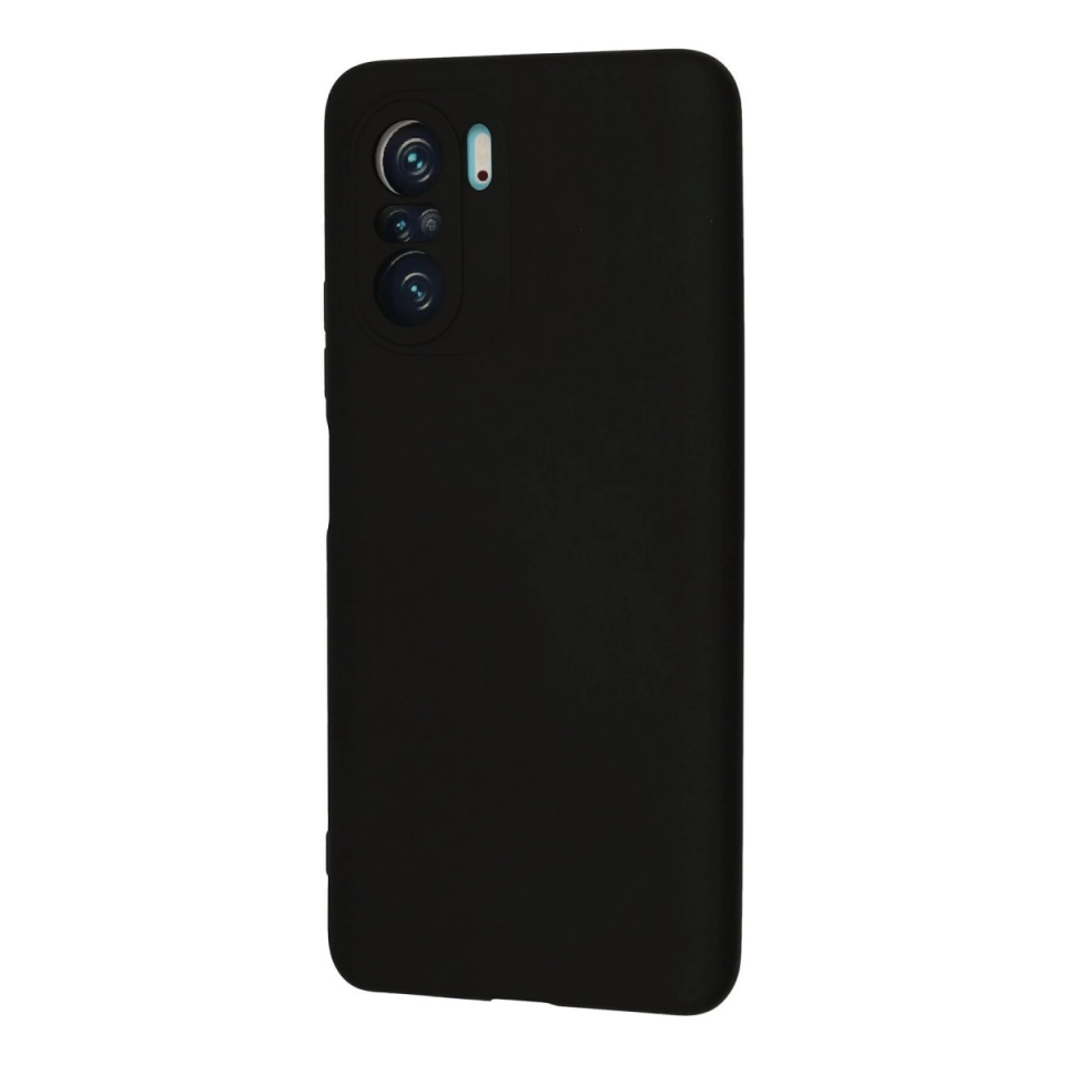 Xiaomi Poco F3 Kılıf Nano İçi Kadife Silikon - Siyah