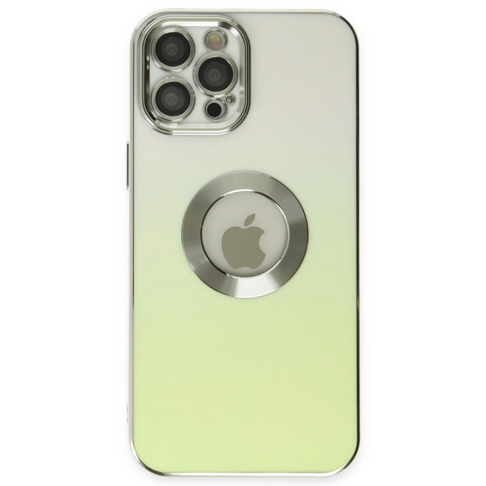 İphone 12 Pro Max Kılıf Best Silikon - Yeşil