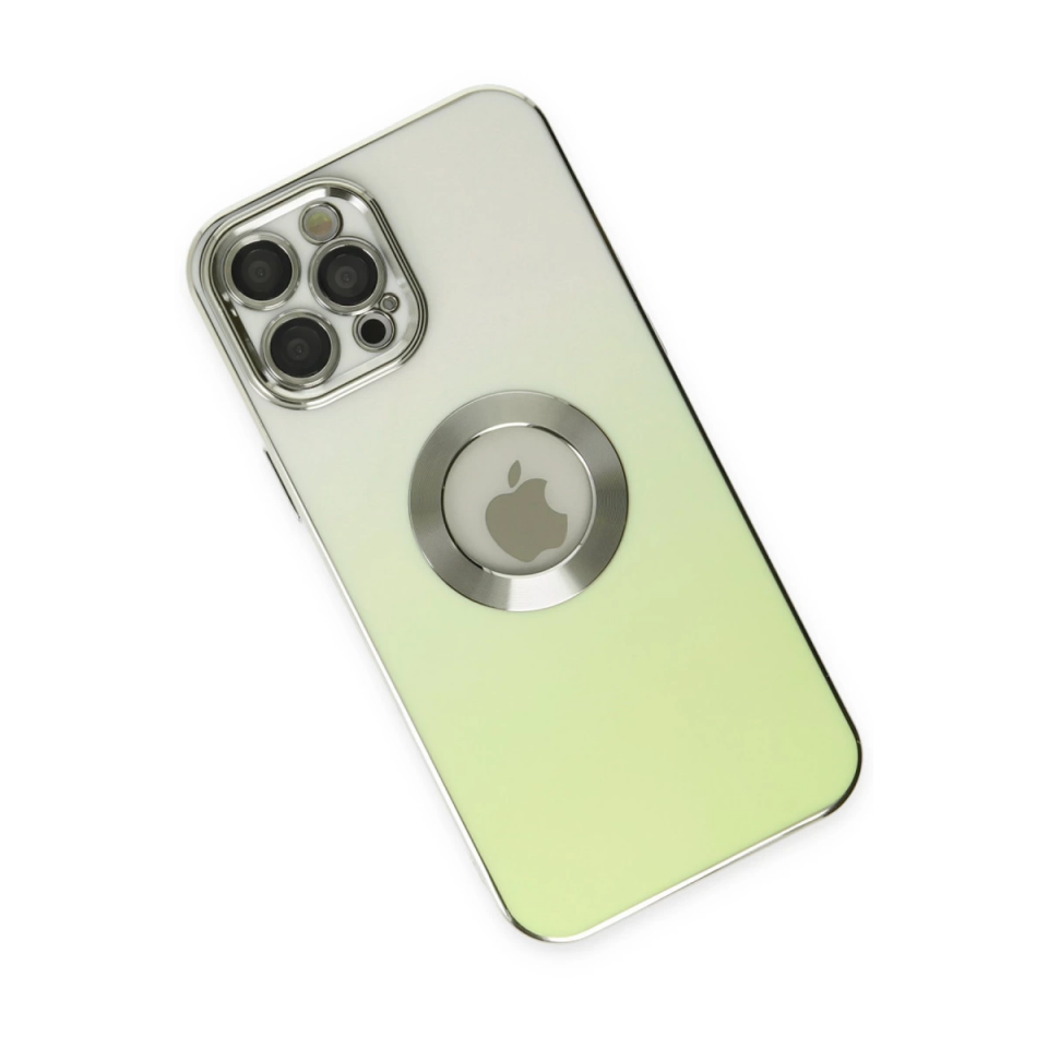 İphone 12 Pro Max Kılıf Best Silikon - Yeşil