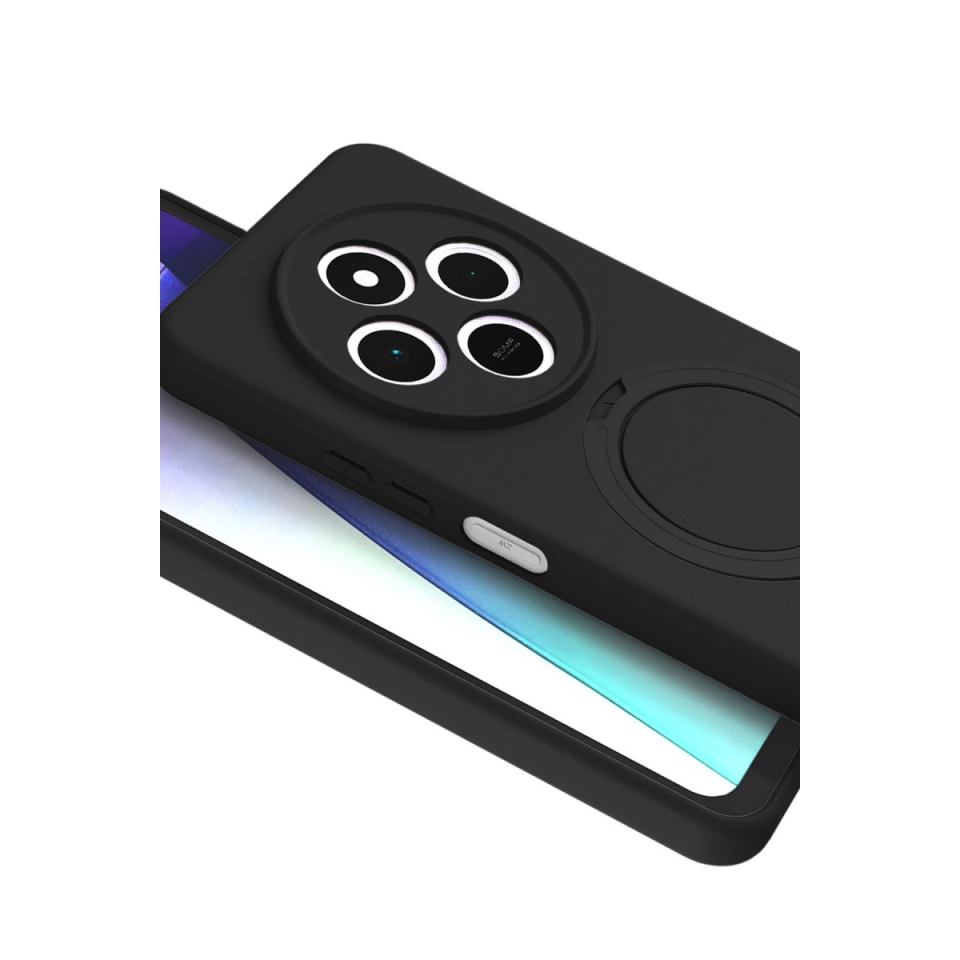 Xiaomi Redmi 14c Regal Magsafe Standlı Kapak - Siyah