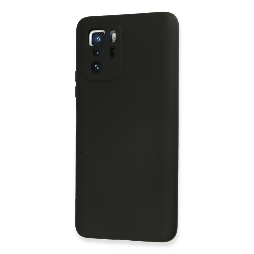 Xiaomi Poco X3 Gt Kılıf Nano İçi Kadife Silikon - Siyah