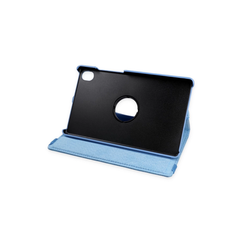 Samsung Galaxy X510 Tab S9 Fe 11 Kılıf 360 Tablet Deri Kılıf - Turkuaz