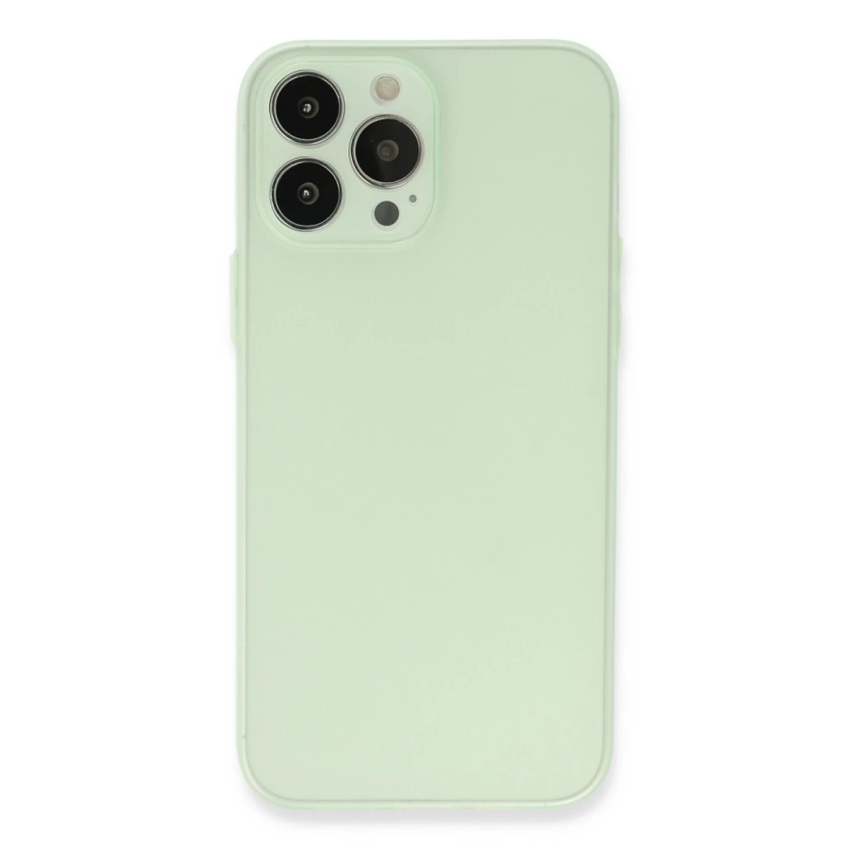 İphone 13 Pro Max Kılıf Puma Silikon - Açık Yeşil