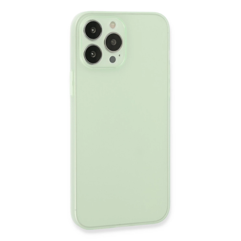 İphone 13 Pro Max Kılıf Puma Silikon - Açık Yeşil