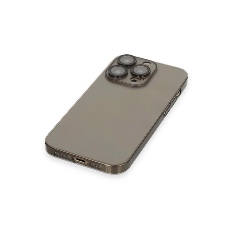 İphone 13 Pro Kılıf Armada Lensli Kapak - Siyah