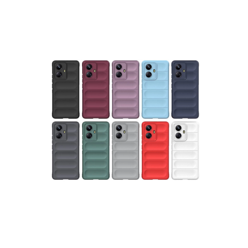 Realme 10 Pro 5g Kılıf Optimum Silikon - Lacivert