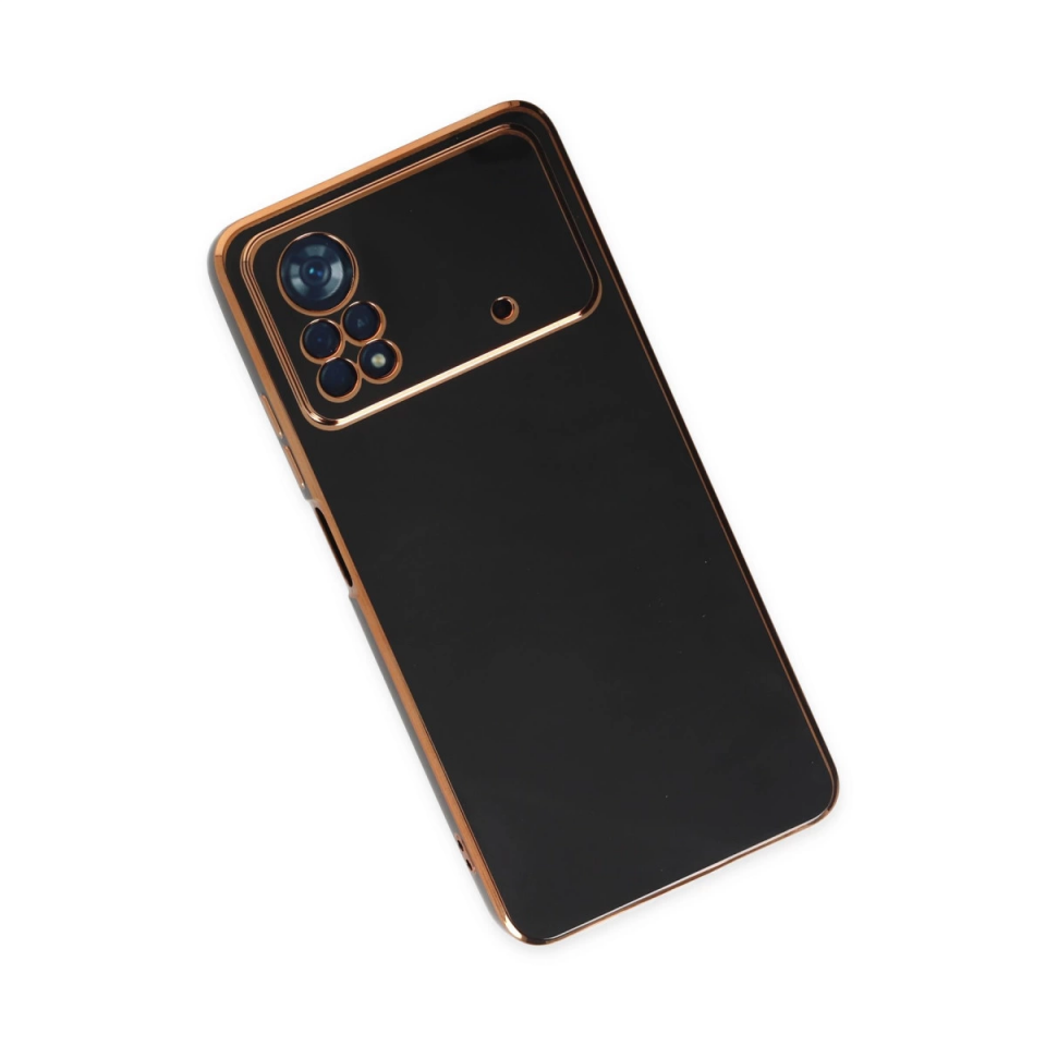 Xiaomi Poco X4 Pro 5g Kılıf Volet Silikon - Siyah