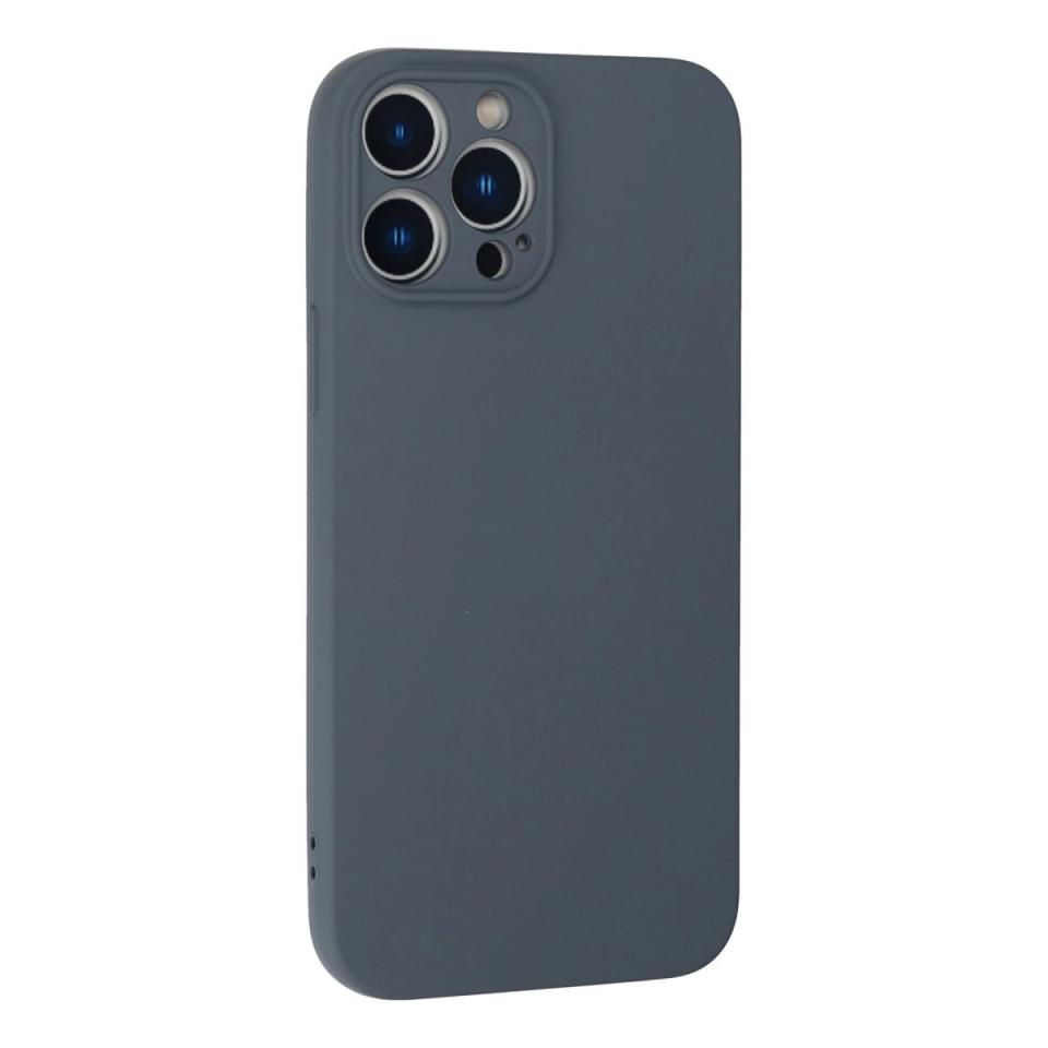 İphone 13 Pro Kılıf Nano İçi Kadife Silikon - Gri