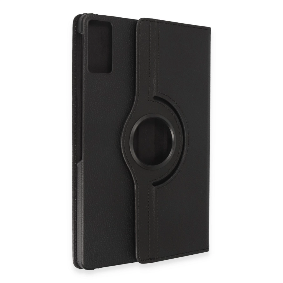 Xiaomi Redmi Pad Se Kılıf 360 Tablet Deri Kılıf - Siyah