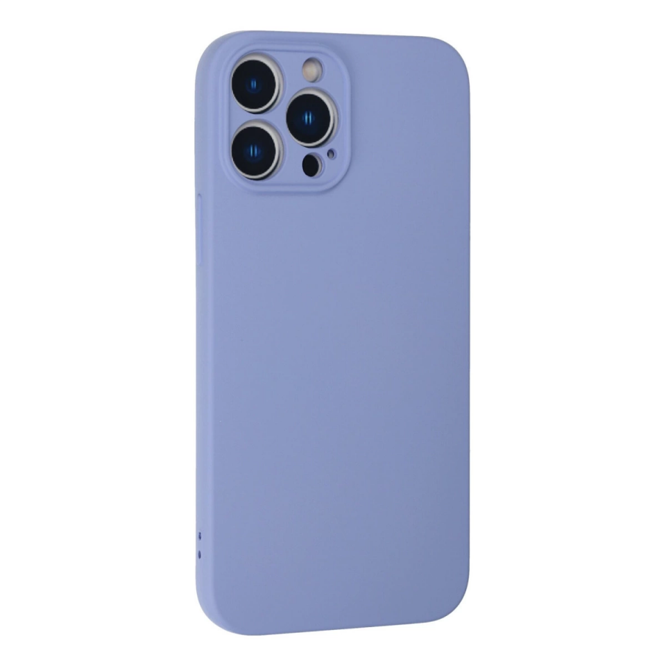 İphone 13 Pro Kılıf Nano İçi Kadife Silikon - Lila