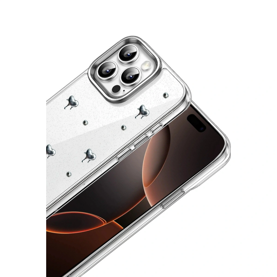İphone 14 Pro Max Fiyonk Desenli Kapak - Desen 1