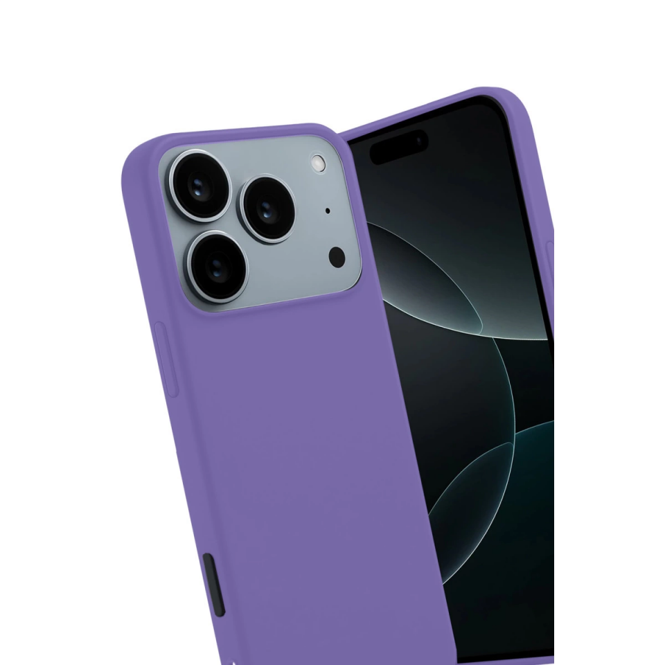 İphone 17 Pro First Silikon - Lila