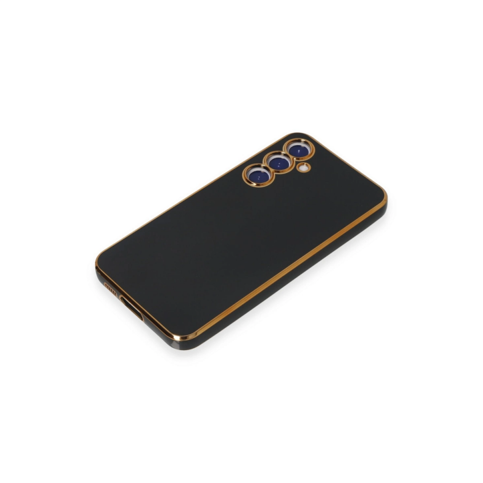 Samsung Galaxy S23 Fe Kılıf Volet Silikon - Siyah